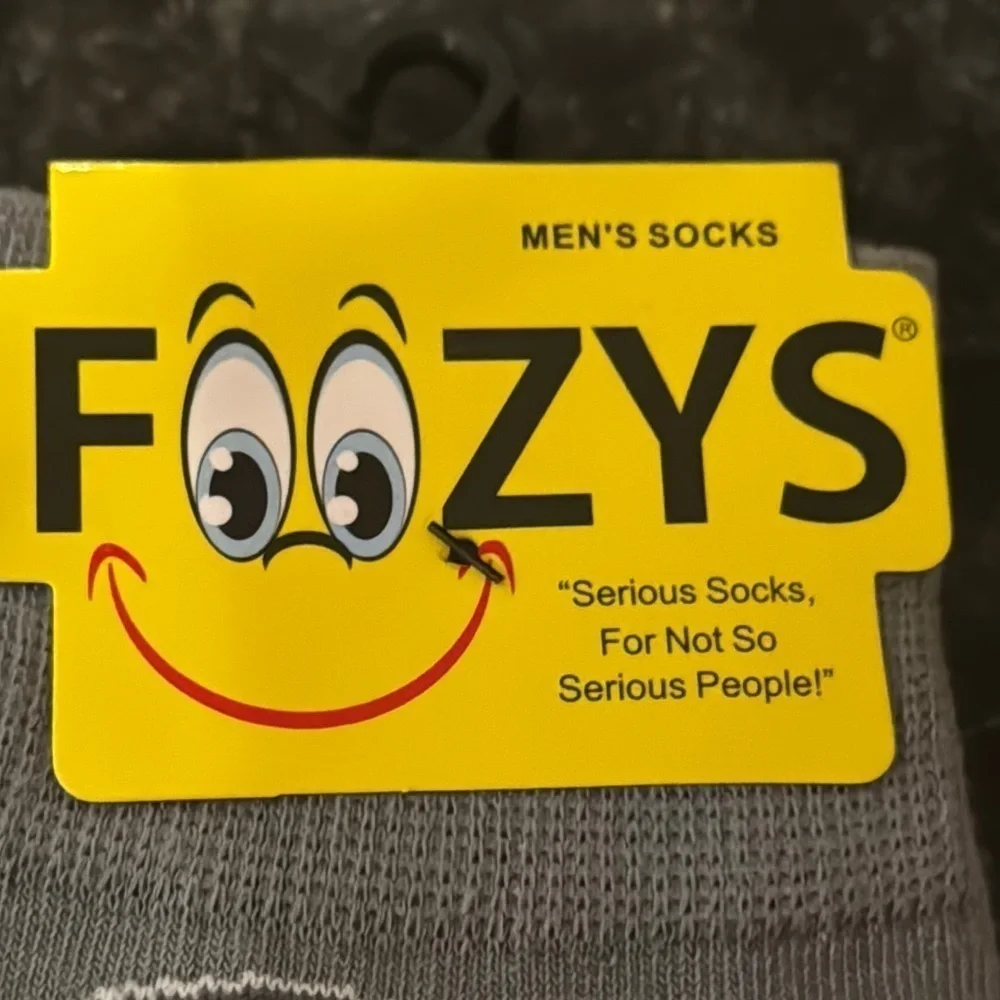 FOOZYS Grey Bullseye Socks